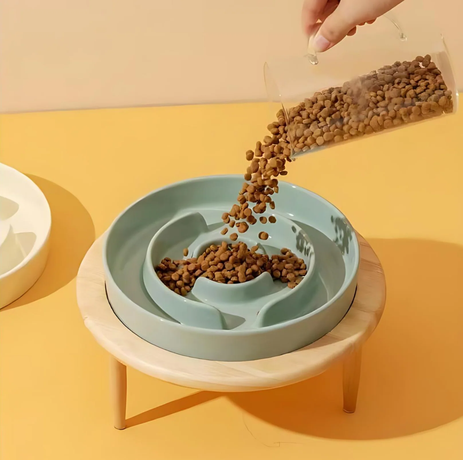 Ceramic Slow Feeder Pet Bowl for Dogs and Cats - Image 13