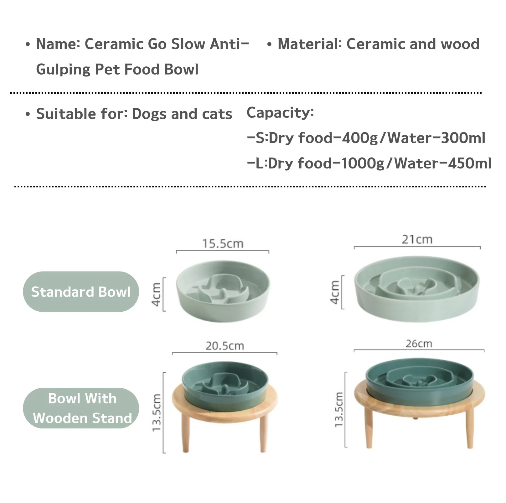 Ceramic Slow Feeder Pet Bowl for Dogs and Cats - Image 17