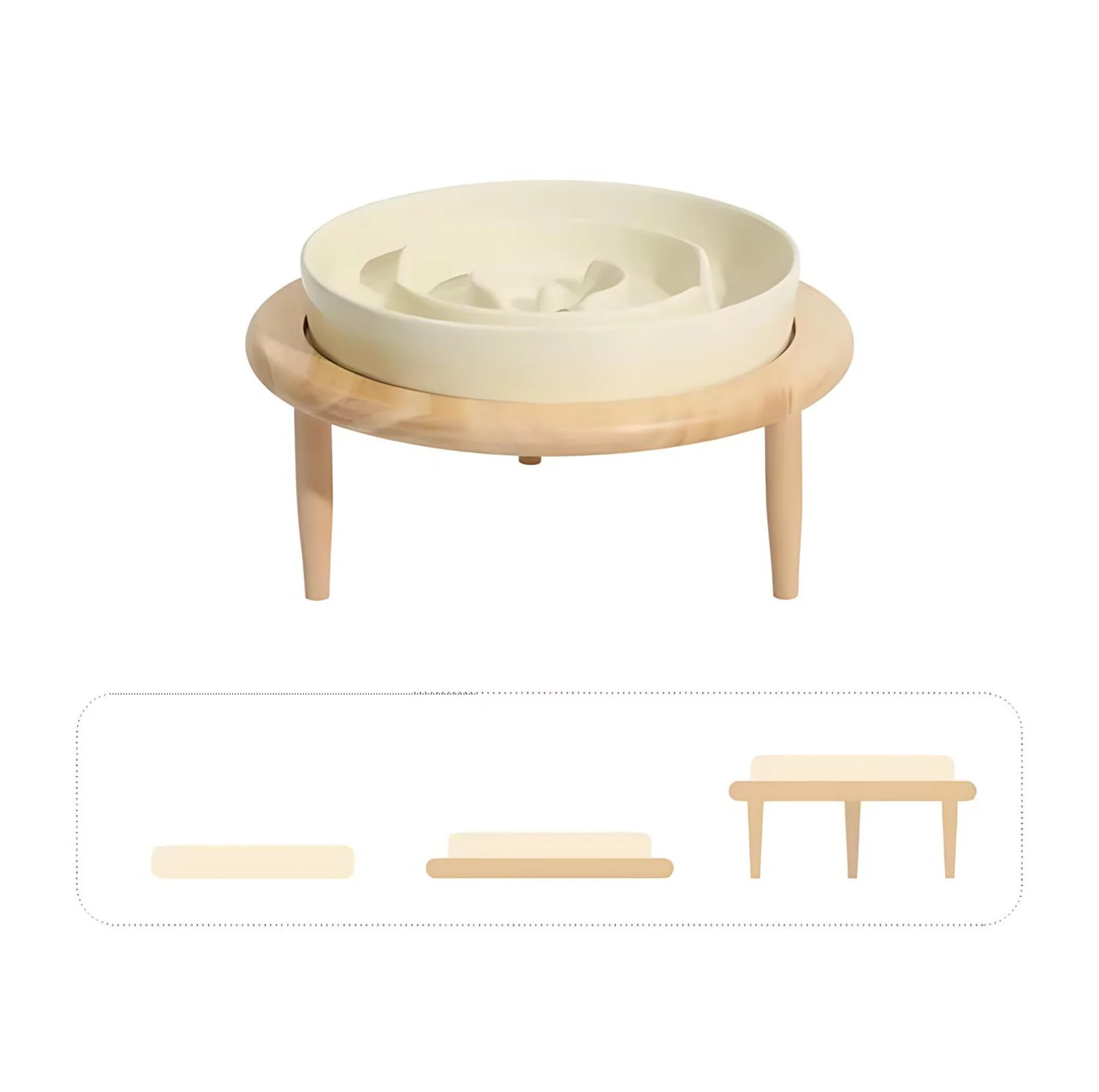 Ceramic Slow Feeder Pet Bowl for Dogs and Cats - Image 7