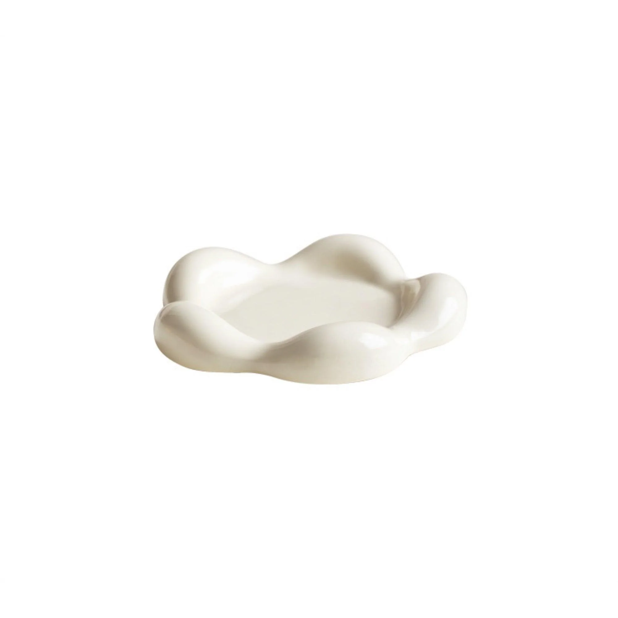 Flower-Shaped Ceramic Pet Food Plate Cat Bowl - Image 10
