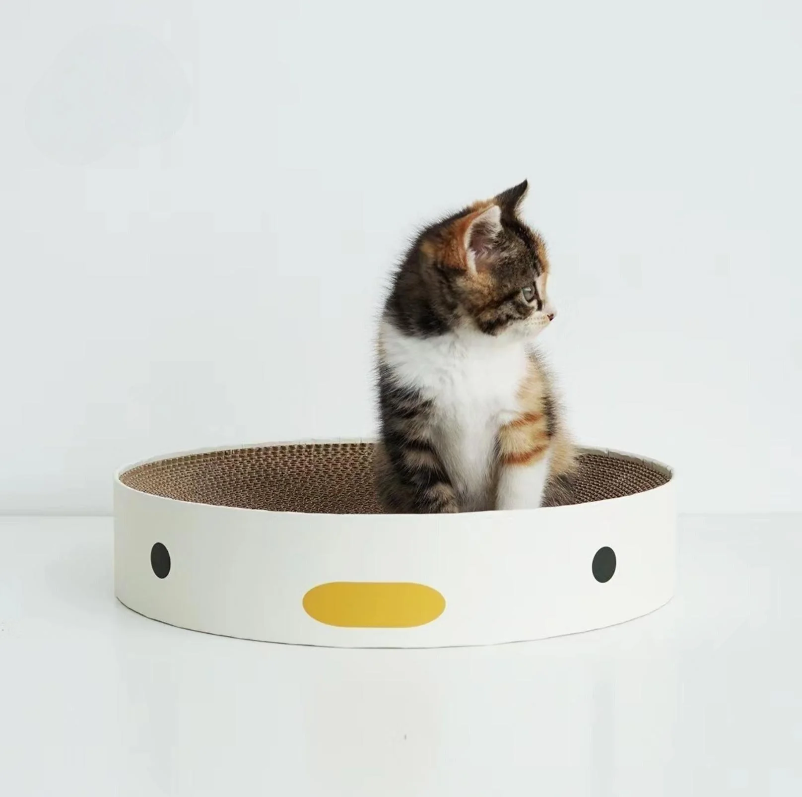 PURROOM Little Chicken Series- Round Scratching Board (LARGER ONE) - Image 6