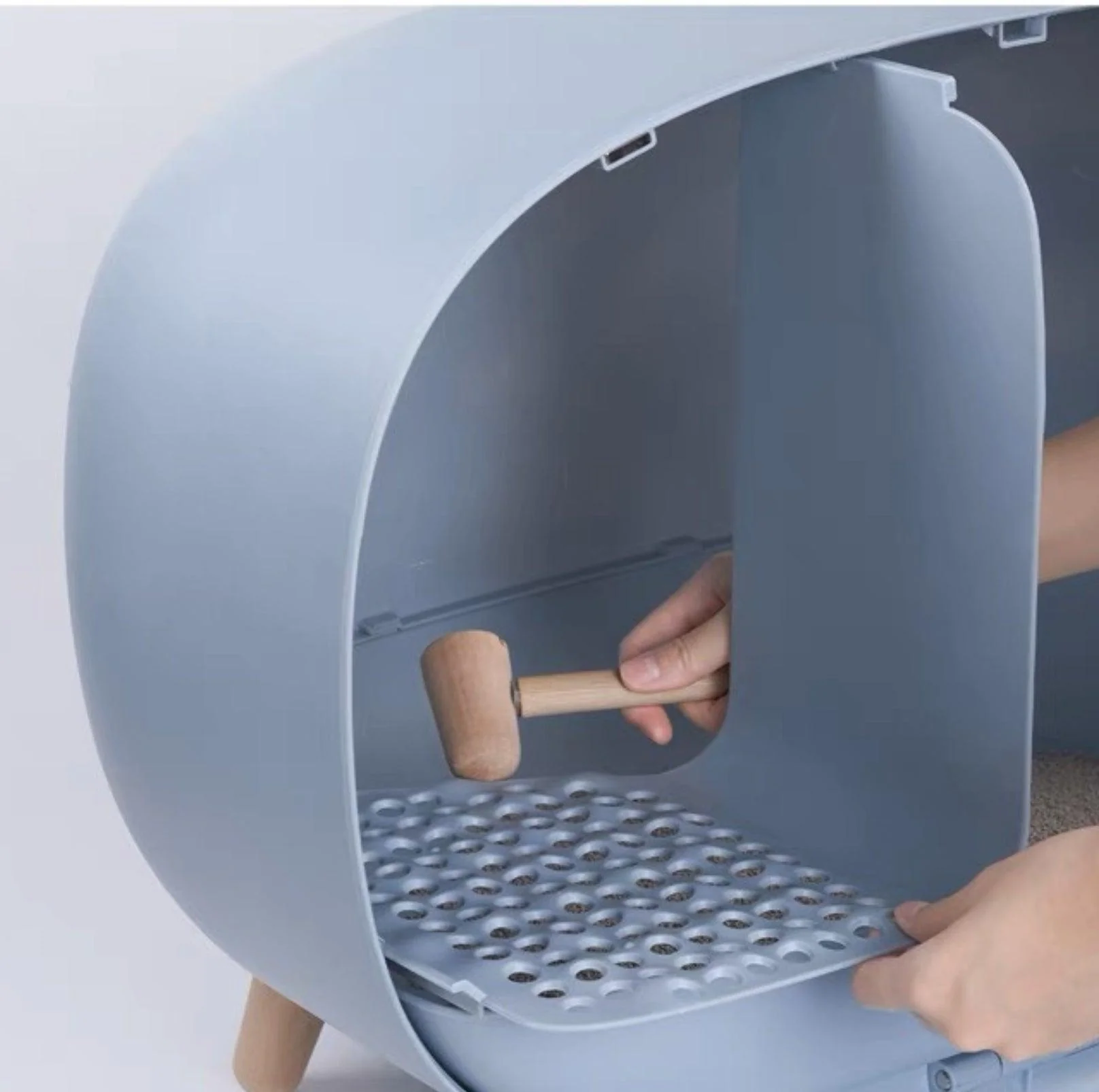 Makesure Cat Litter Box Cat Litter Tray - Image 12