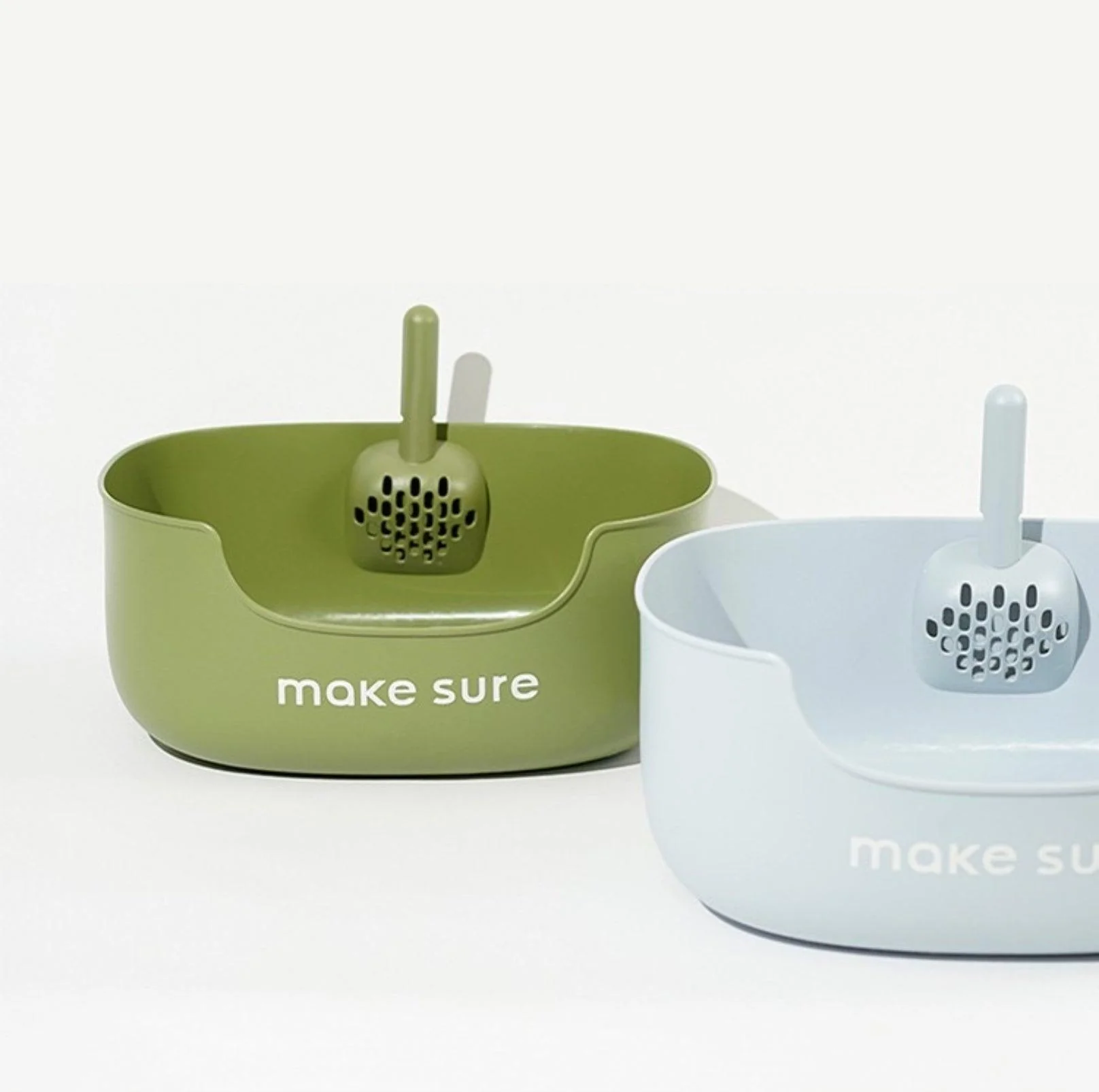 Makesure Open Cat Litter Tray Cat Litter Box  (Litter mat included) - Image 6
