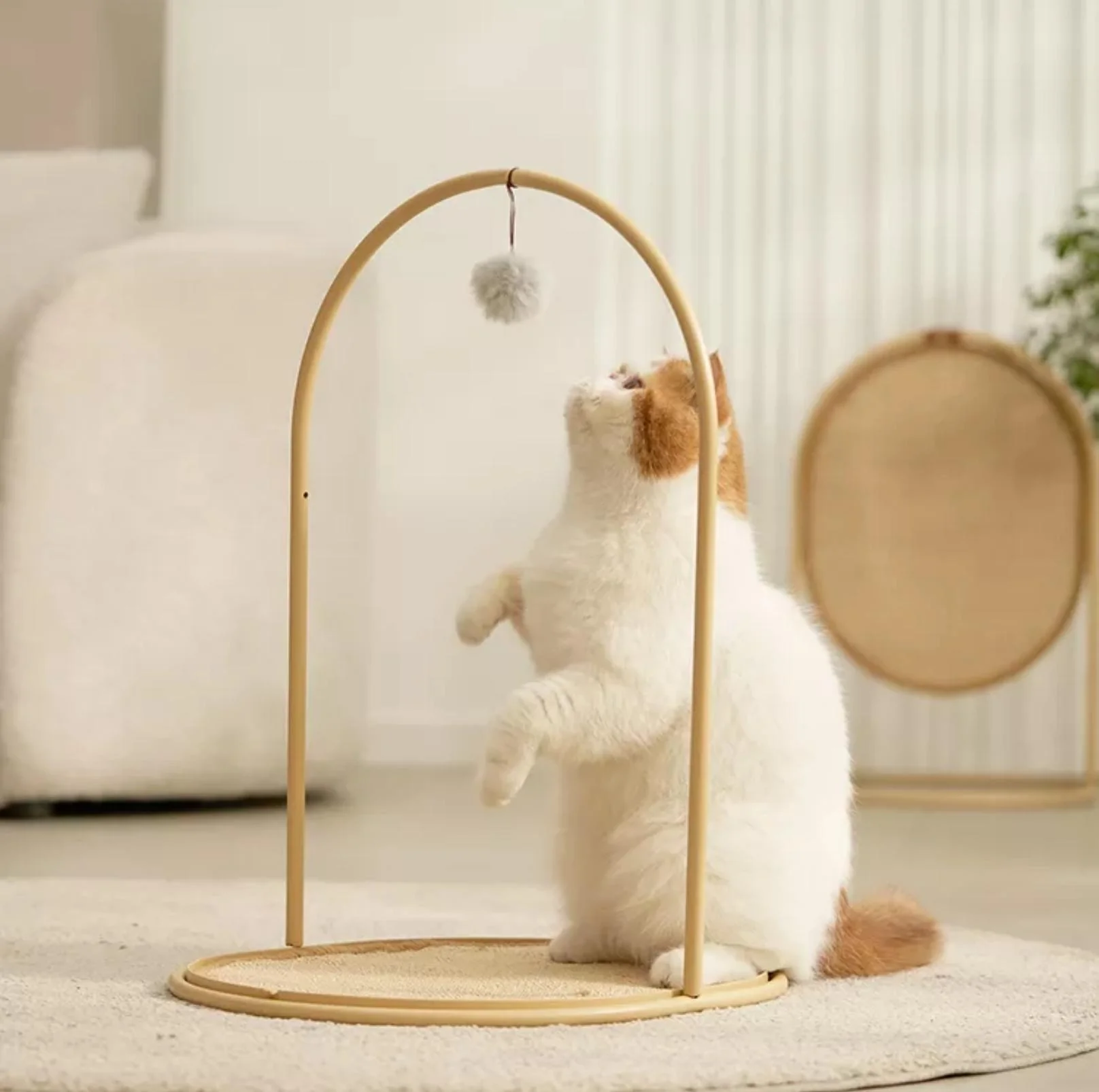 Makesure Multifunctional Cat Scratcher | Sisal Standing Scratching Board - Image 5