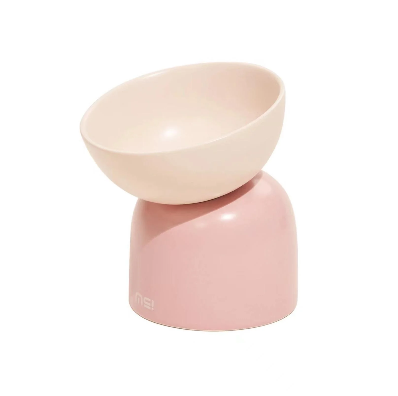 Makesure Sugar Bean Ceramic Double Pet Bowls For Cat and Small Dogs - Image 3