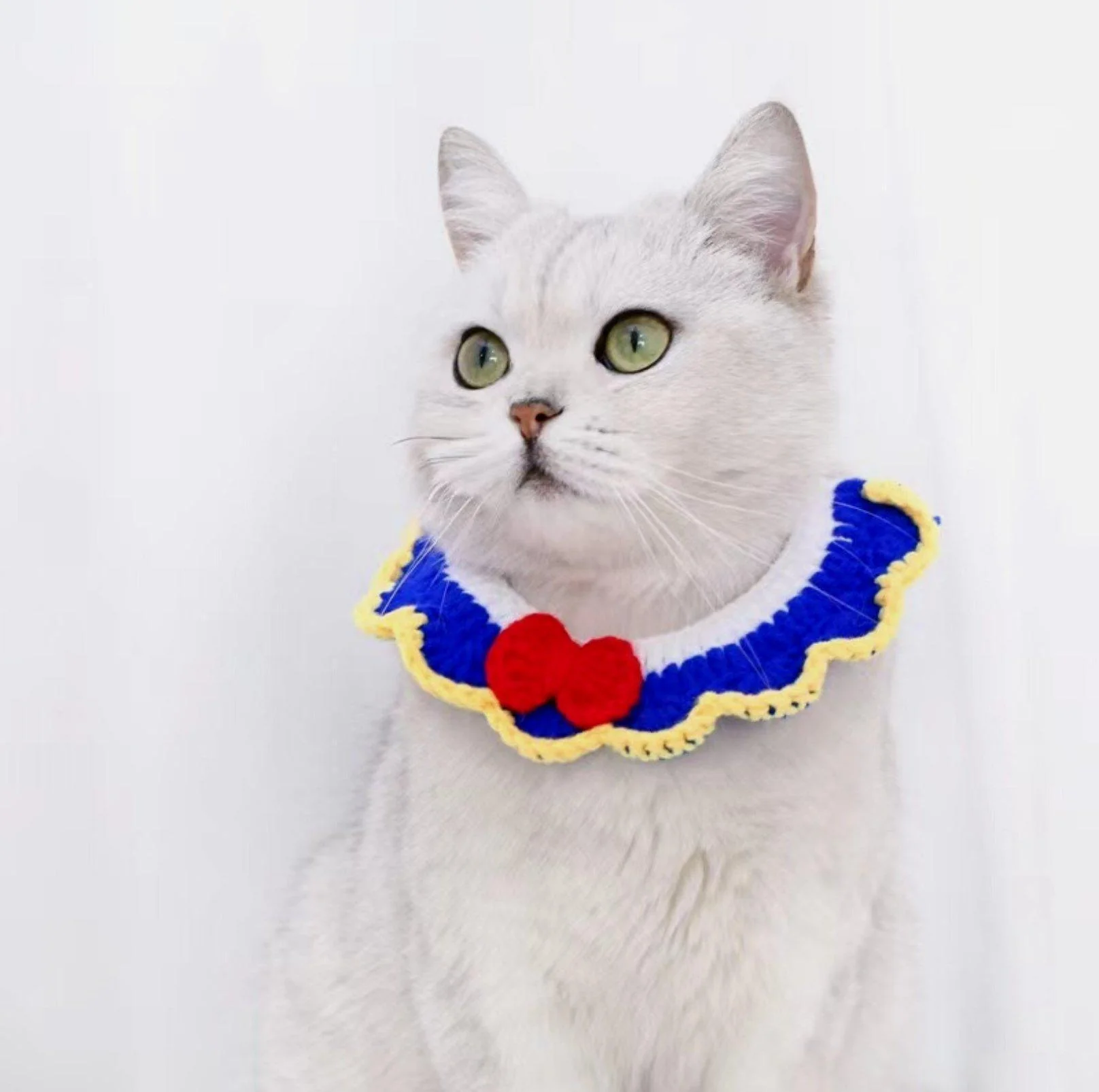Pet Knitted Woolen Bibs - Image 5