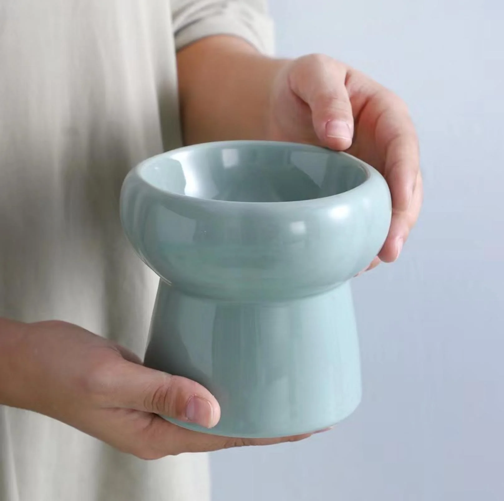 Petal Style Ceramic Cat Bowls and Small Dog Bowls - Image 10