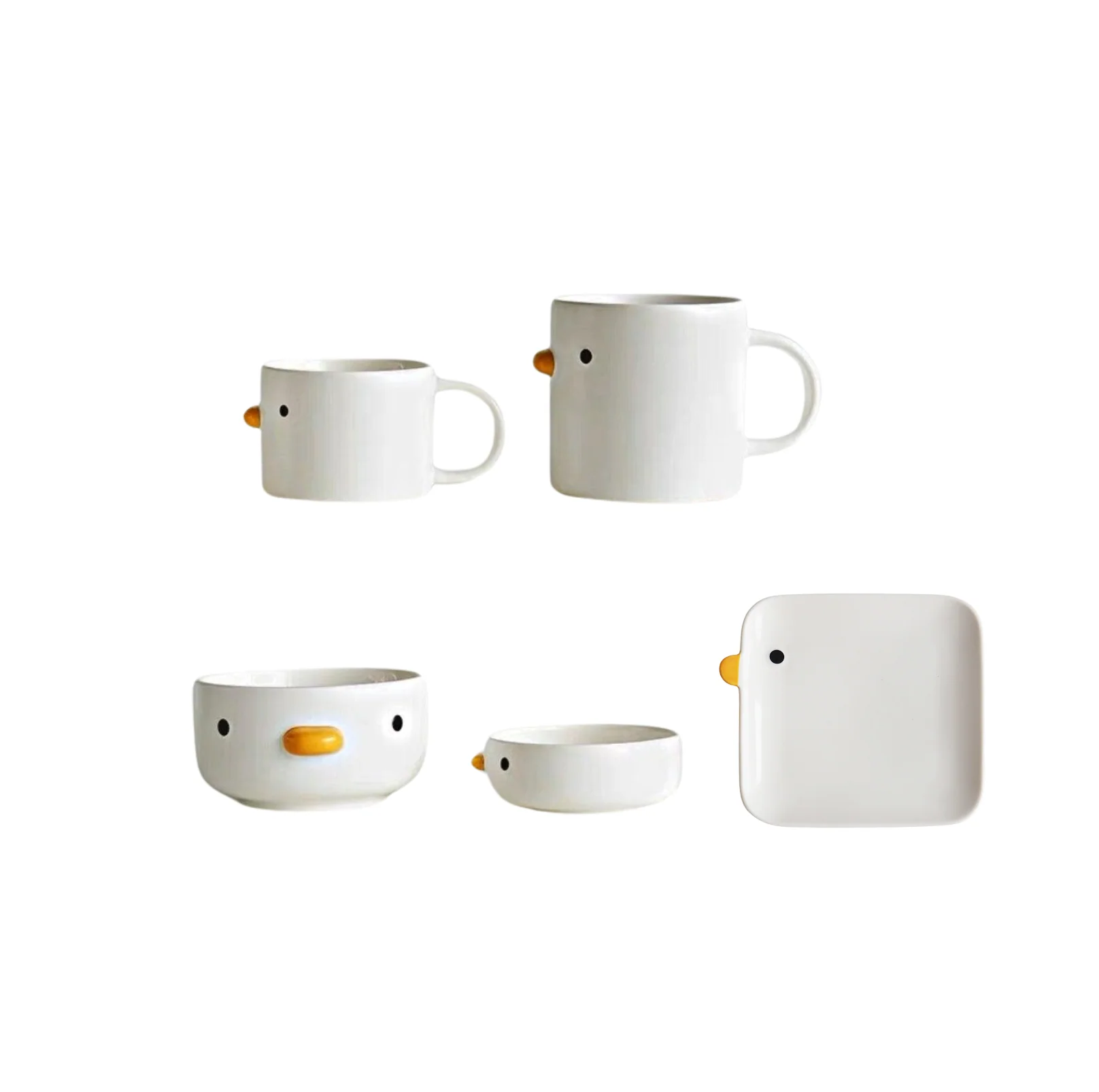 PURROOM Little Chicken Style Human Use Tableware- Matches with Pet Bowls - Image 17