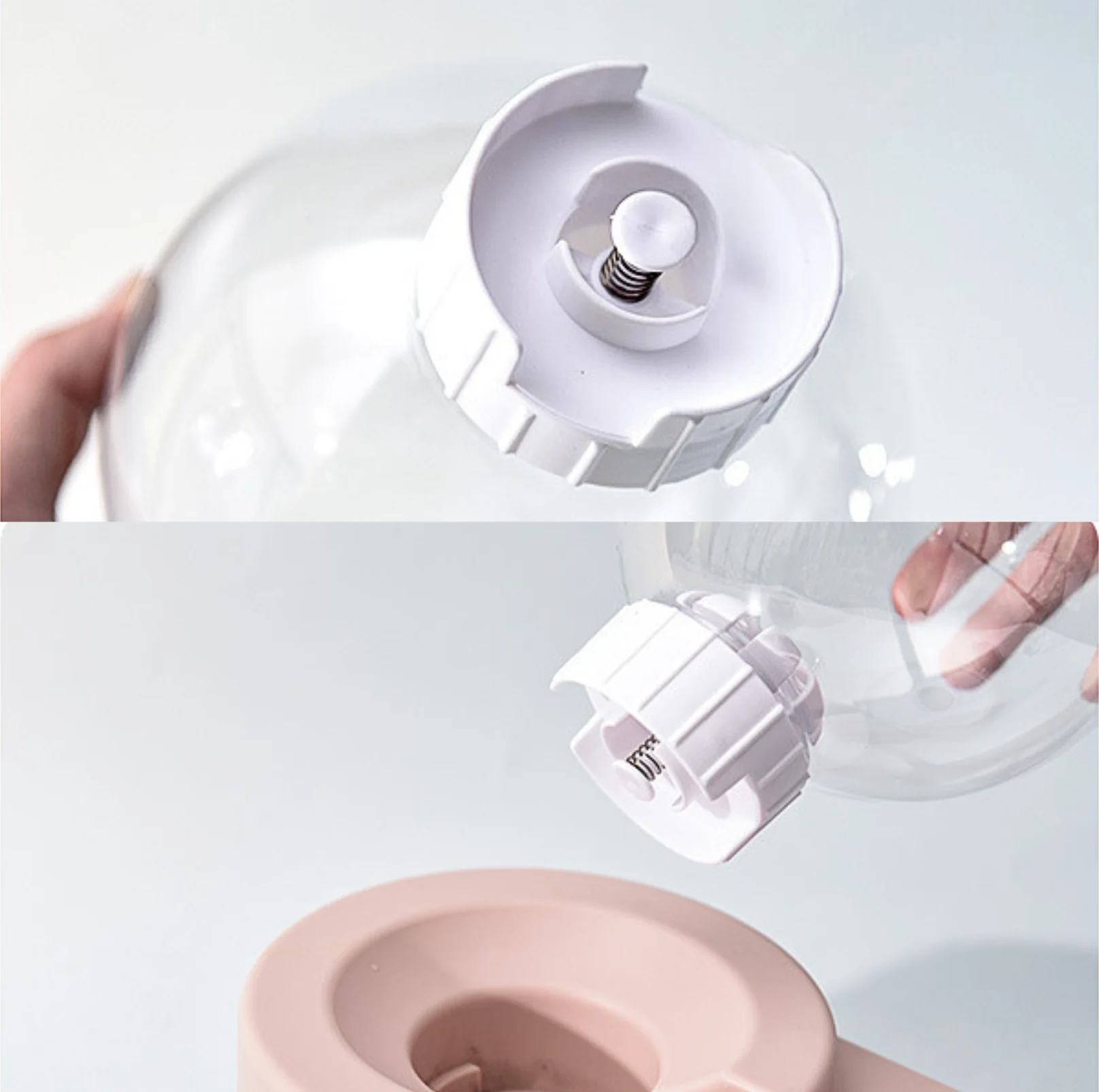 Spherical Double Cat and Small Dog Bowl With Automatic Water Refill - Image 10